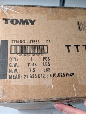 TOMY Back to the Future DeLorean with Einstein - RARE, NEW IN BOX!